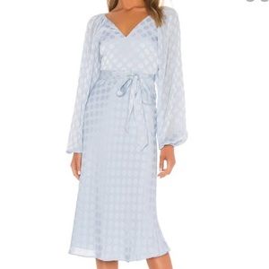 APRIL DRESS TULAROSA in sky blue